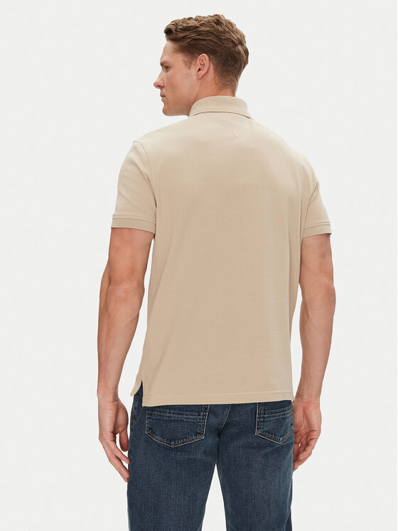 Tommy Hilfiger Tommy Hilfiger Pólóing 1985 MW0MW17770 Bézs Regular Fit