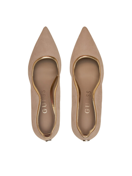 Guess Guess Обувки на ток FLPSBA SUE08 Бежов