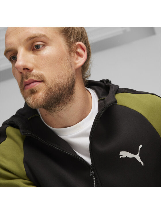 Puma Puma Bluza 678995 Zielony Regular Fit