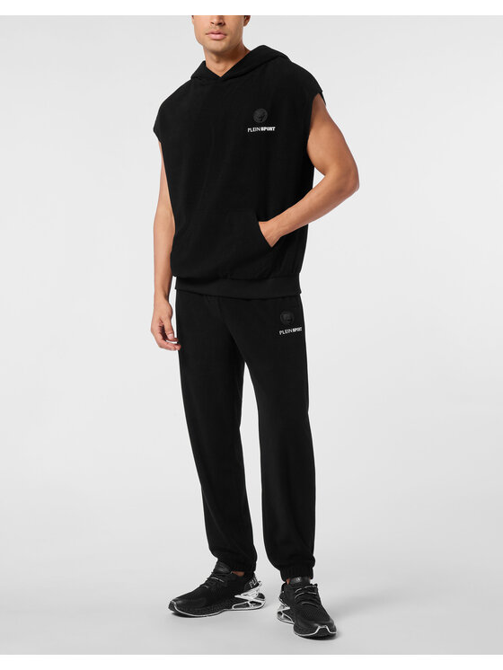 Plein Sport Plein Sport Gilet 24051 Nero Straight Fit
