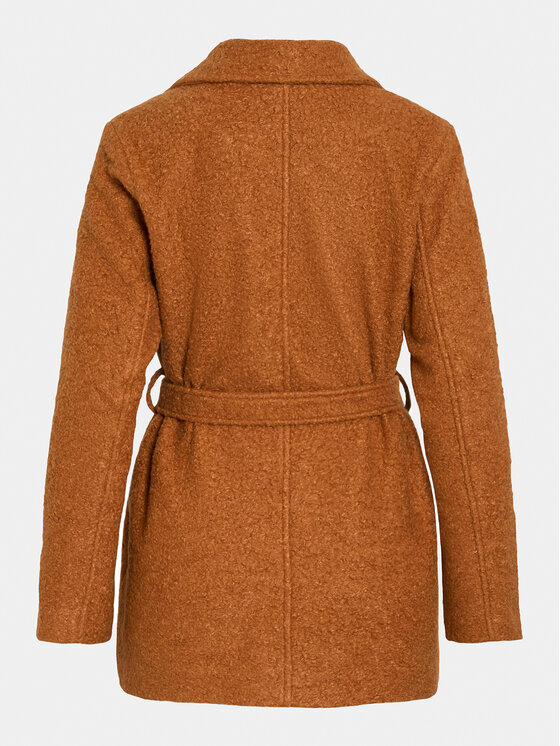 Vila Vila Cappotto di transizione Tjekki 14094308 Marrone Regular Fit