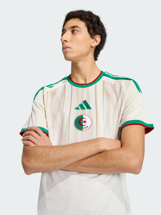 adidas adidas Koszulka techniczna Algeria 26 Home Jersey Biały Slim Fit