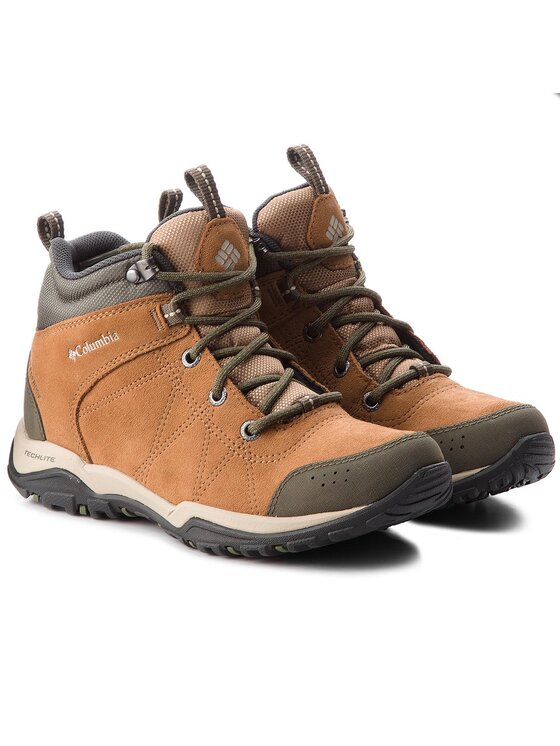 Columbia Columbia Trekkingi Fire Venture Mid Suede Waterproof BL1717 Brązowy