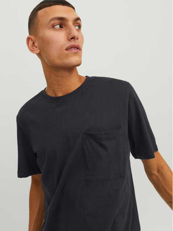 Jack&Jones Jack&Jones Тишърт Noa 12210945 Черен Regular Fit
