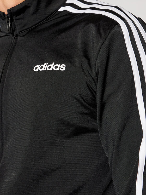 adidas adidas Суитшърт Essentials 3 Stripes Tricot DQ3070 Черен Regular Fit