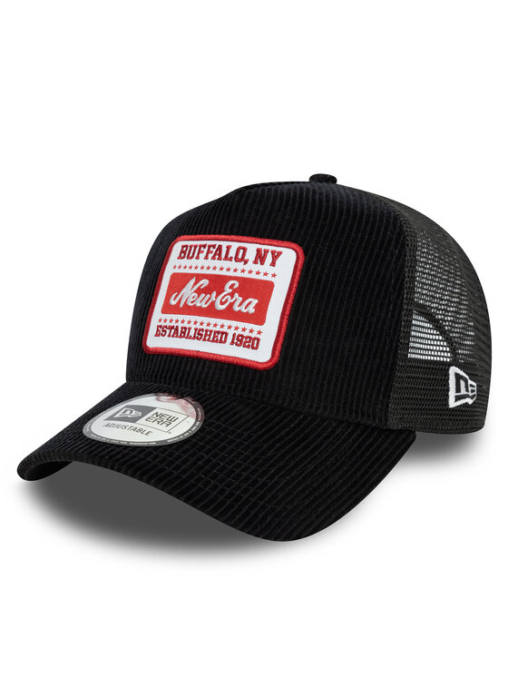 New Era New Era Шапка с козирка Cord Patch 60603669 Черен