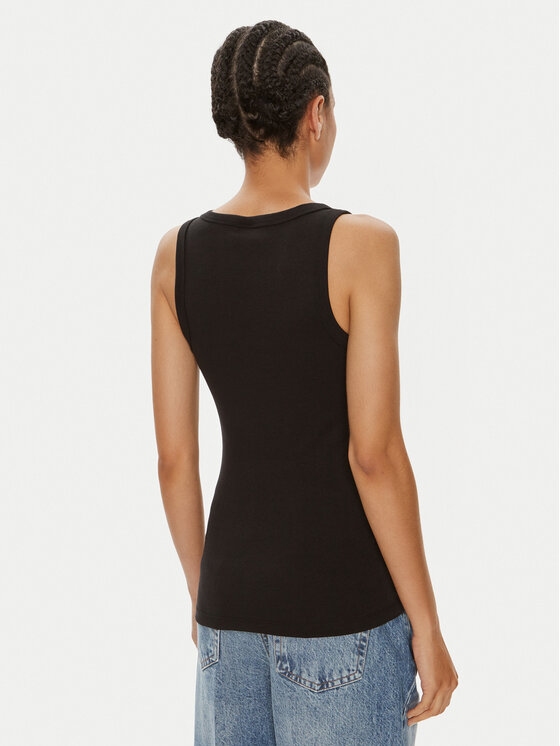 HUGO Hugo Top Datamia 50514489 Crna Slim Fit