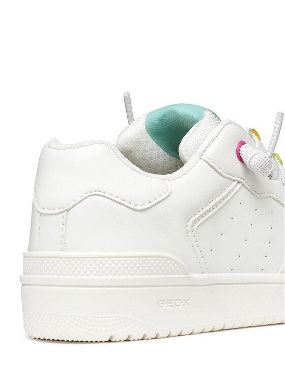 Geox Geox Sneakers J Washiba Girl J45HXD 000BC C0653 D Bianco