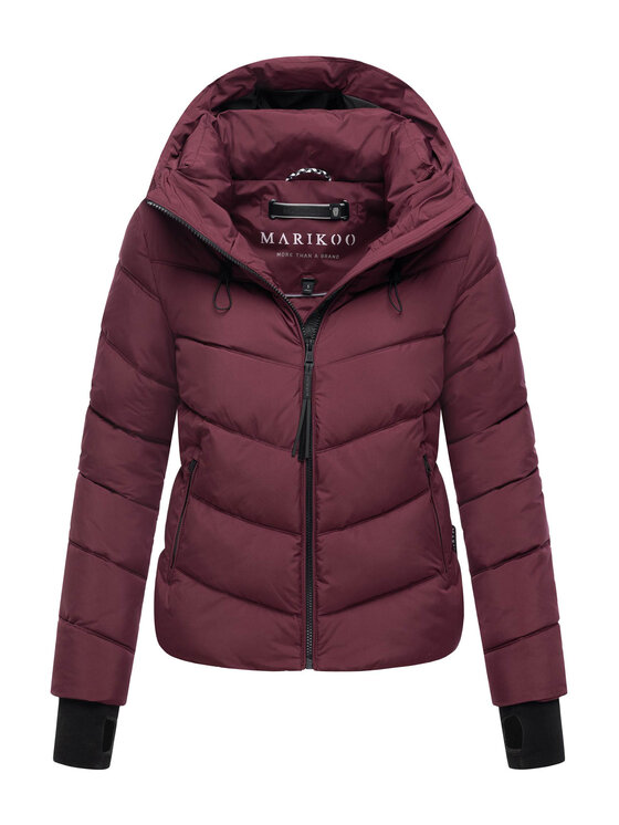 Marikoo Marikoo Kurtka zimowa Yukanii Bordowy Regular Fit