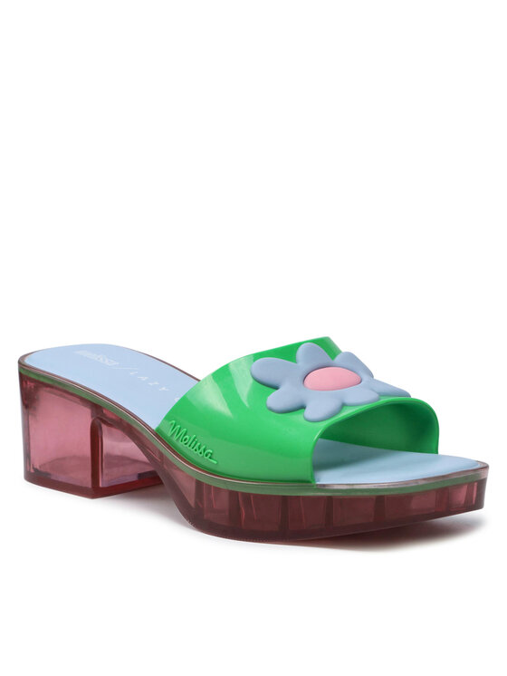 Klapki Melissa, Rozmiar 38, Zielone, Shape + Lazy Oaf Ad 33566
