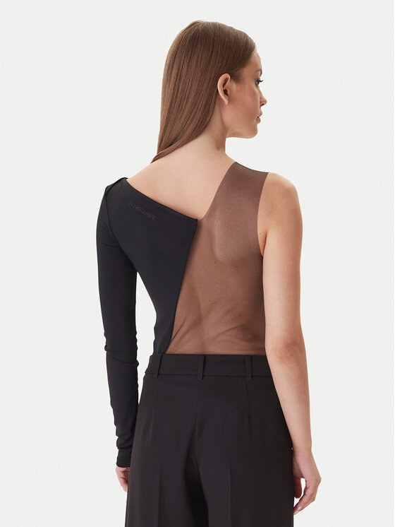 Patrizia Pepe Patrizia Pepe Bodijs 2M4504/338-J4R0 Melns Slim Fit