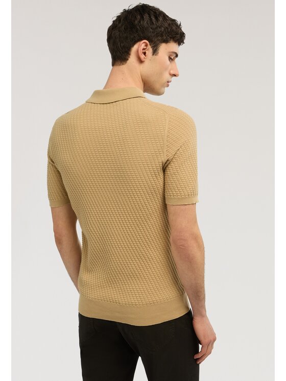 Trussardi Trussardi Kardigan M0558000060N012 Kremowy Regular Fit