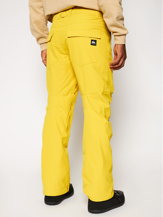 Quiksilver Quiksilver Pantaloni da sci Estate EQYTP03146 Giallo Modern Fit