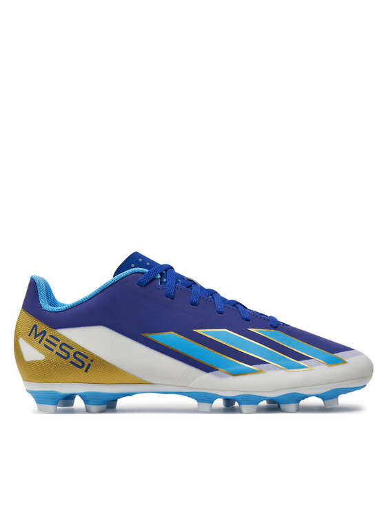 adidas Futbalové topánky X Crazyfast Messi Club Flexible Ground Boots ID0724 Tmavomodrá