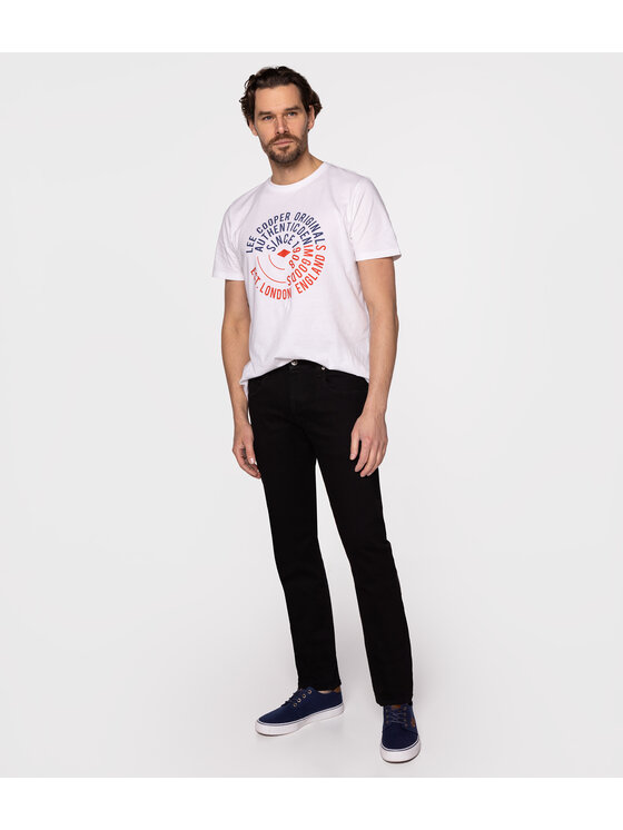 Lee Cooper Lee Cooper Jeansy NORRIS 1900 Czarny Slim Fit