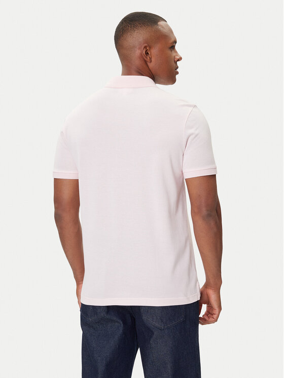 Lacoste Lacoste Polo majica PH4012 Roza Slim Fit