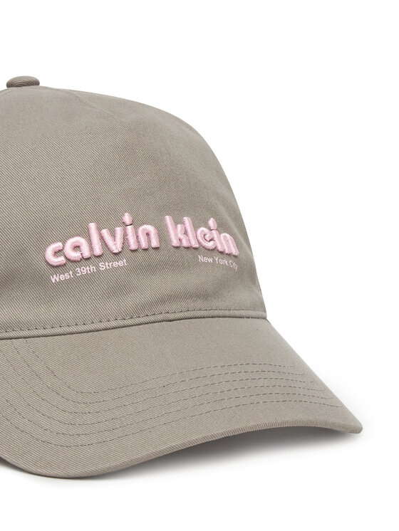 Calvin Klein Calvin Klein Cap Small Monogram LV04G5061G Grau