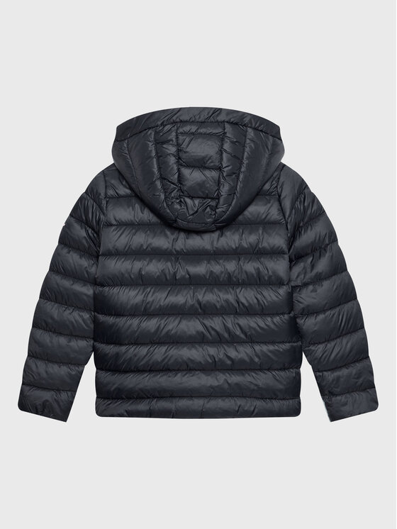 4F 4F Übergangsjacke HJZ22-JKUDP001 Schwarz Regular Fit