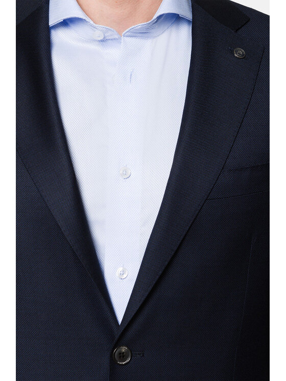 Lancerto Lancerto Garnitur GA073122000012 Granatowy Regular Fit