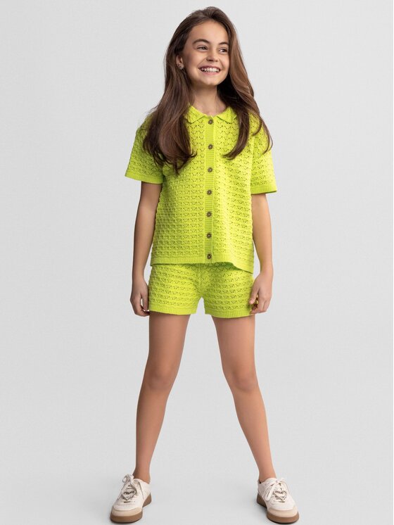 minoti minoti Zestaw 30KNIT151 Zielony Regular Fit