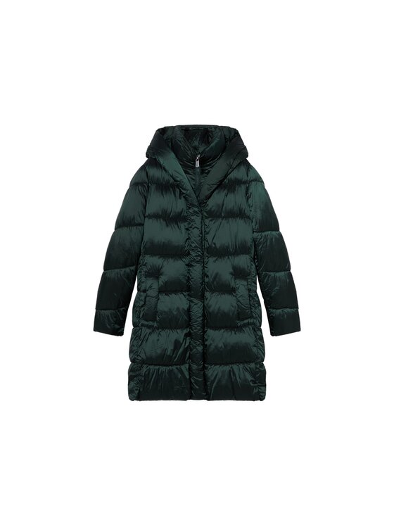 Oltre Oltre Giubbotto piumino F018J000237N015 Verde Baggy Fit