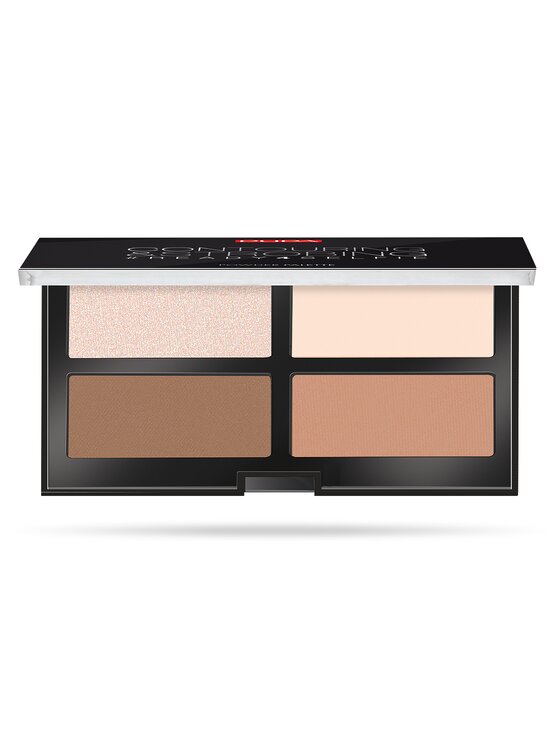 PUPA Milano PUPA Milano #Ready4Selfie Paleta do konturowania twarzy 001 Light Skin