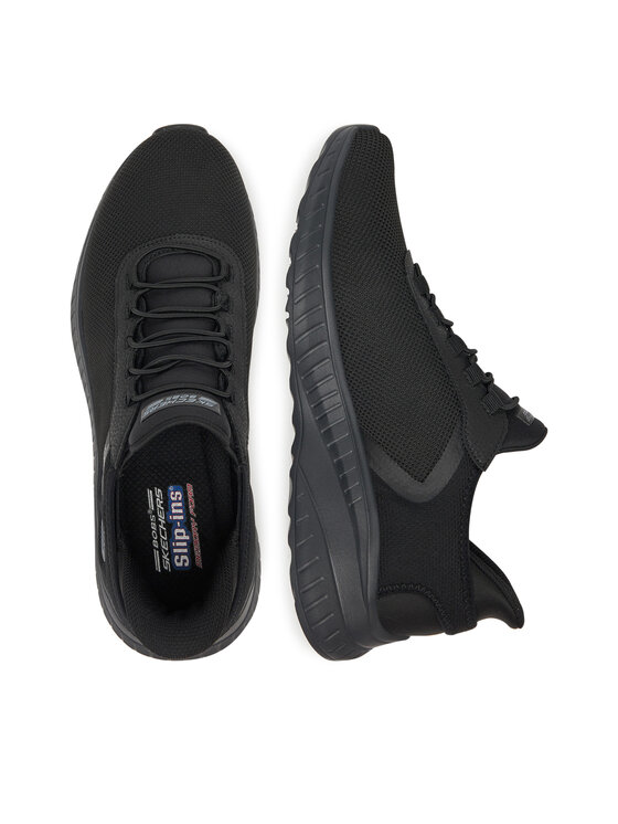 Skechers Skechers Снікерcи SLIP INS BOBS SPORT SQUAD 118303 BBK Чорний