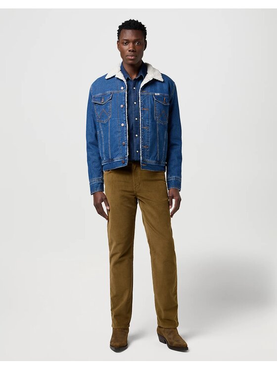 Wrangler Wrangler Jeansy TEXAS Brązowy Straight Fit