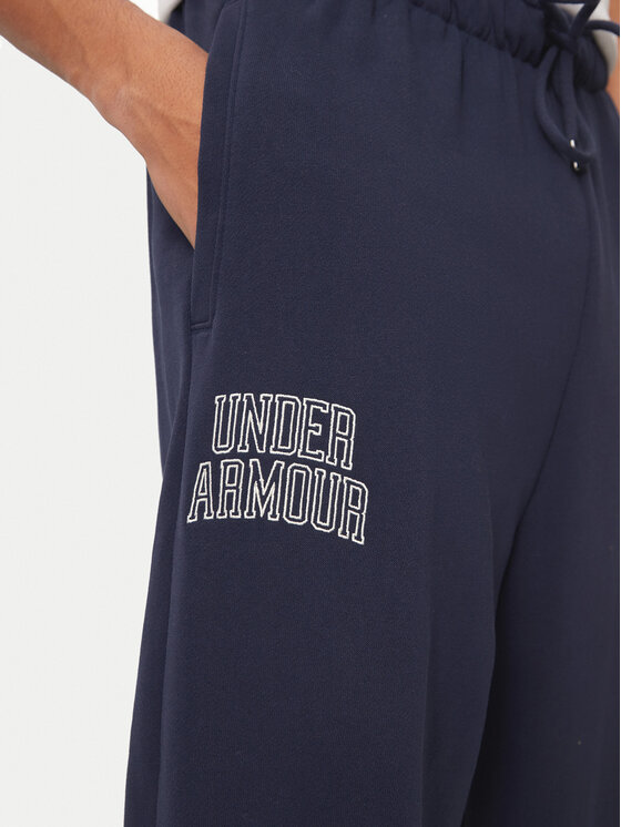 Under Armour Under Armour Melegítő alsó UA Icon 1386551 Sötétkék Loose Fit