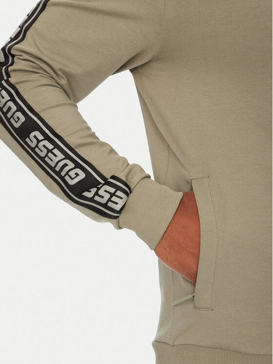 Guess Guess Суитшърт Z2YQ12 K6ZS1 Зелен Regular Fit