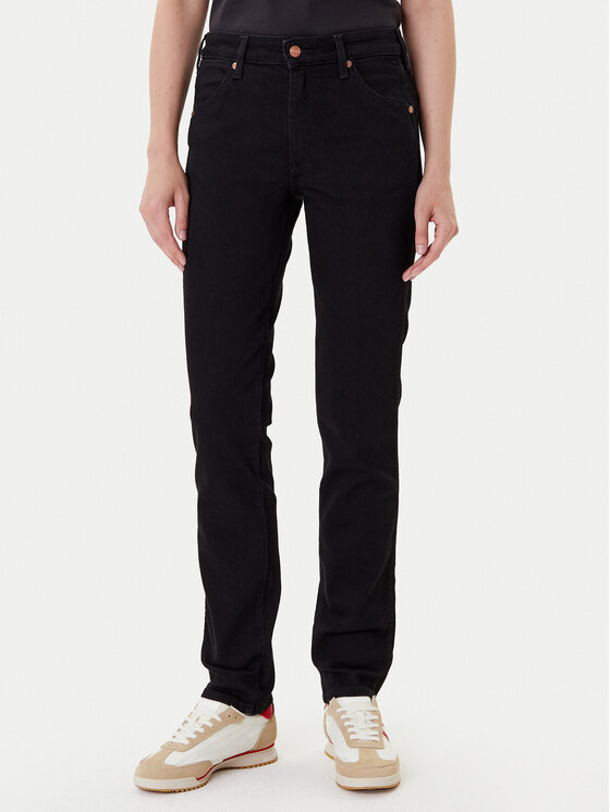 Wrangler Jeansy Piper 112372997 Czarny Slim Fit