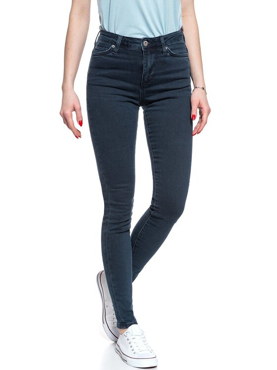 Mustang Mustang Jeansy ZOE SUPER SKINNY Niebieski Skinny Fit