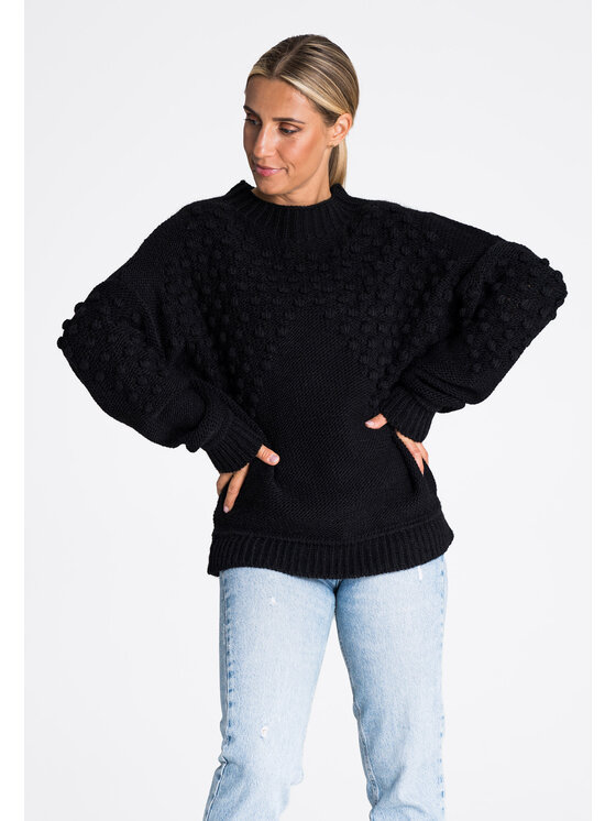 FIGL FIGLFIGL Maglione M982 Nero Regular Fit