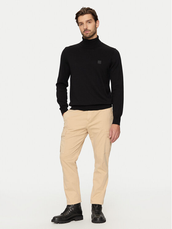 BOSS Boss Dolčevita Akiro S 50527573 Crna Regular Fit