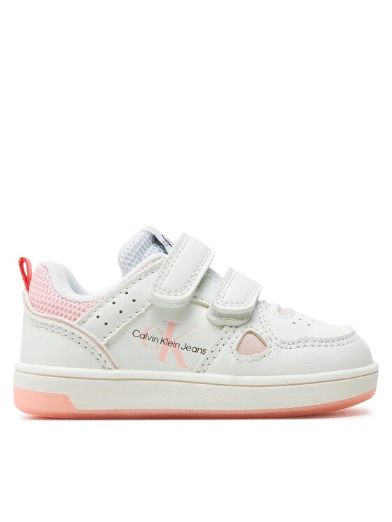 Sneakers Calvin Klein Jeans V1A9-80783-1355 M White/Pink X134