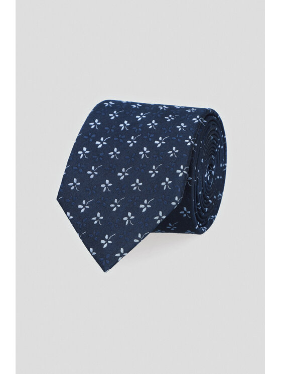 Lancerto Lancerto Krawat KR090124000060 Granatowy