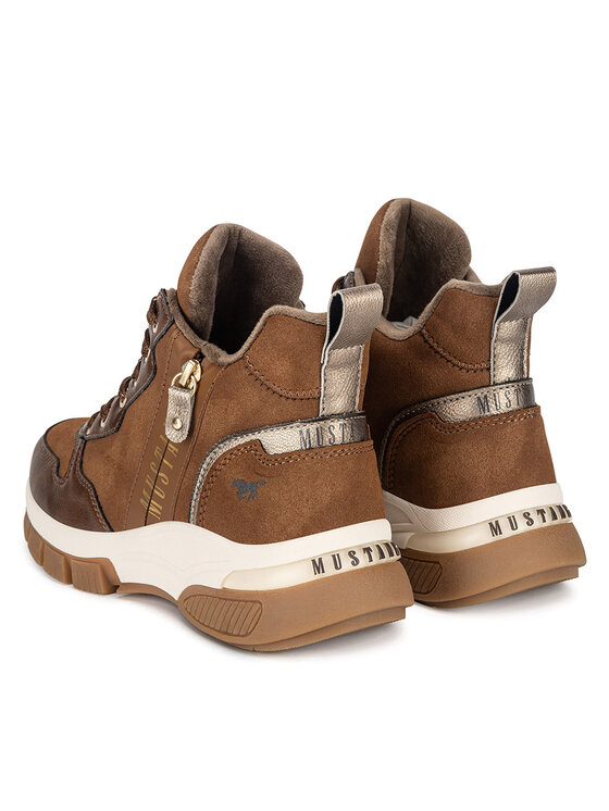 Mustang Mustang Schnürschuhe 1481-501 Braun