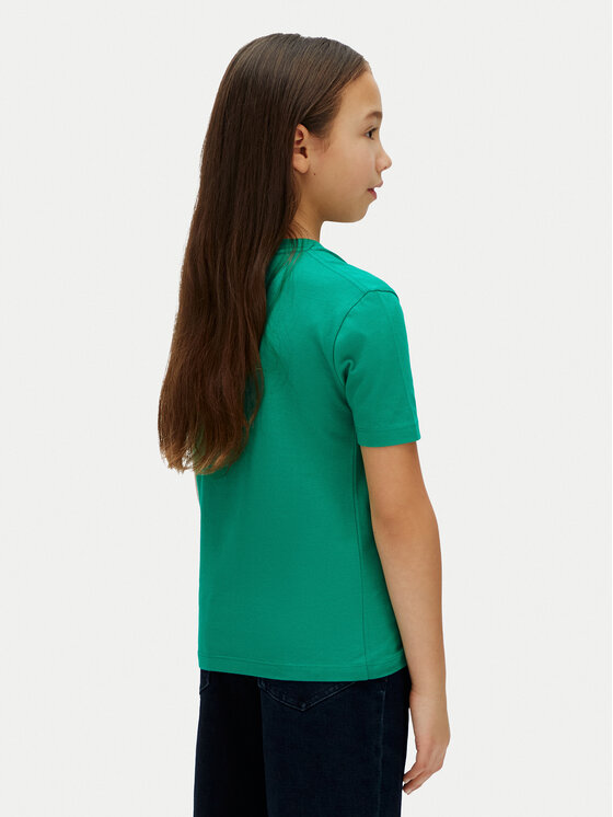 Calvin Klein Jeans Calvin Klein Jeans T-Shirt LV1CKSJA31 Zielony Regular Fit