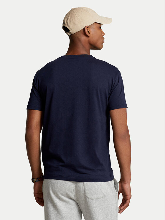 Polo Ralph Lauren Polo Ralph Lauren T-Shirt 710708261 Granatowy Classic Fit