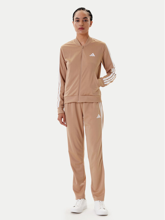 adidas adidas Tepláková souprava Essentials 3-Stripes JX0507 Béžová Regular Fit