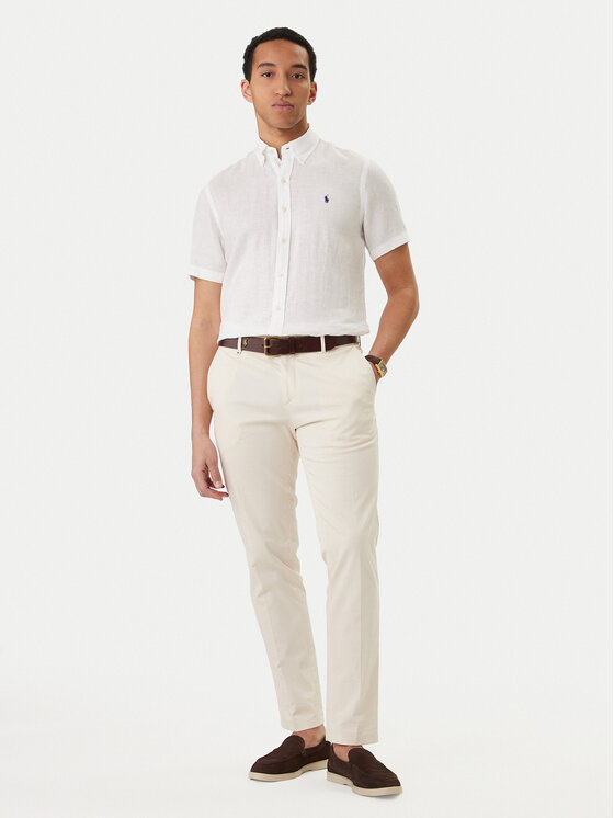 Polo Ralph Lauren Polo Ralph Lauren Košeľa 710968912500 Biela Custom Fit
