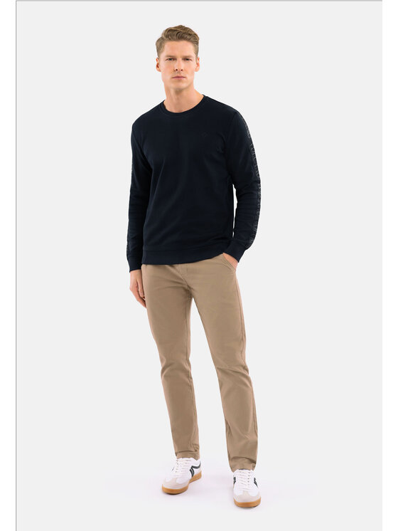 Volcano Volcano Bluza B-DREK Granatowy Regular Fit