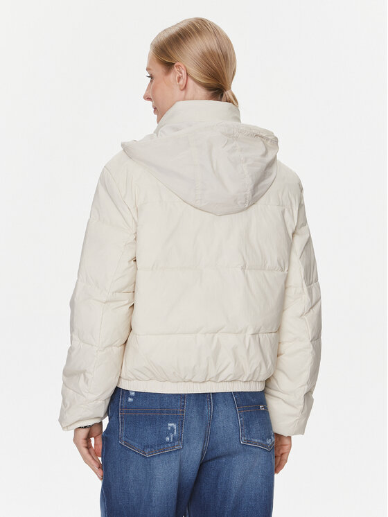 Tommy Jeans Tommy Jeans Bunda pro přechodné období DW0DW17238 Béžová Regular Fit