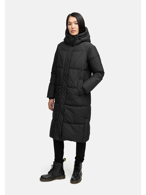 Marikoo Marikoo Kurtka zimowa Yaskaa Czarny Regular Fit