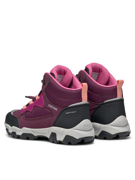 Geox Geox Trekking čevlji J Magnetar G. B Abx J464LB 050FU C7005 S Vijolična