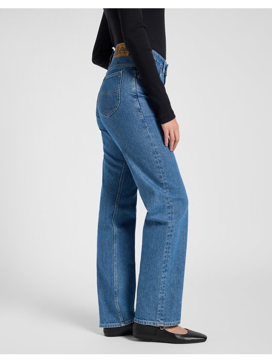 Lee Lee Jeans Rider Classic Blu Straight Leg