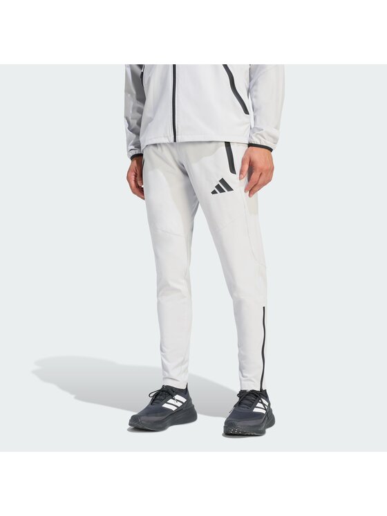 adidas Męskie Spodnie materiałowe, rozmiar S, Szare, 159335