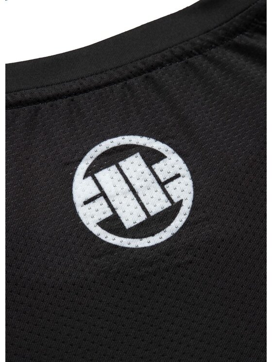 PITBULL PITBULL Koszulka techniczna Longsleeve Mesh Performance Pro plus ADCC Camo L Czarny Regular Fit
