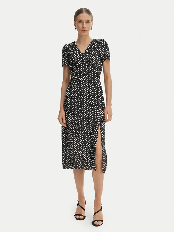 Morgan Rochie de zi 261-ROIS Negru Regular Fit