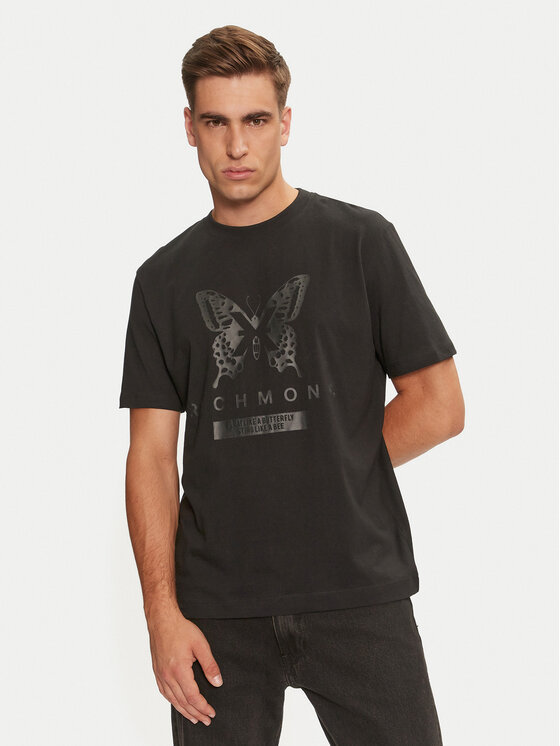 T-Shirt Richmond X, Velikost:L, Barva: Černá, Garon UMA24067TS